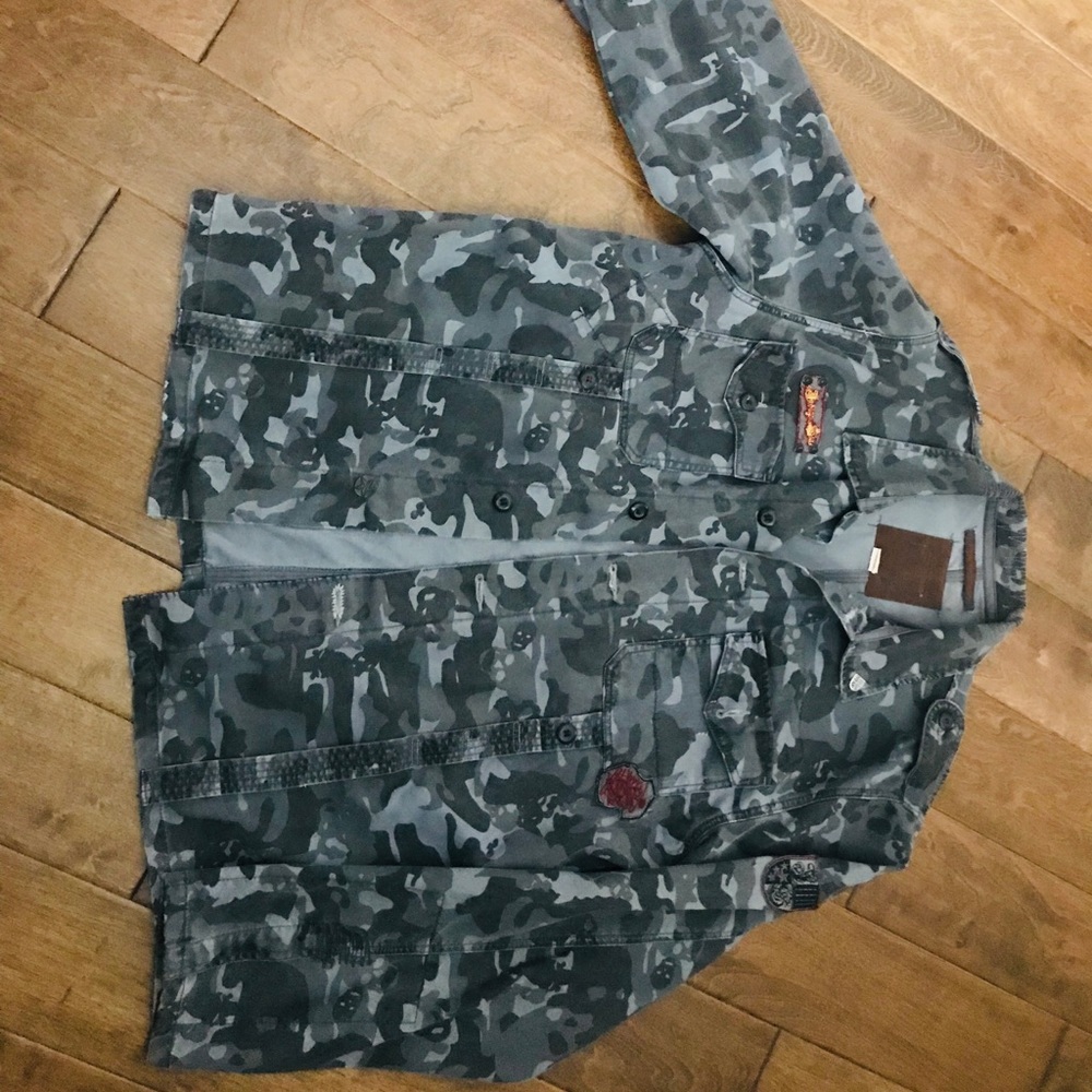 XL Military Grey Jacket